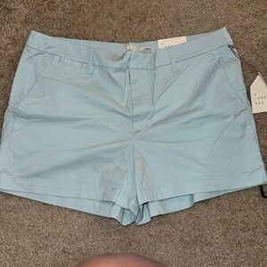 Baby blue shorts